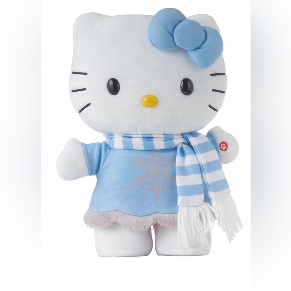Winter 2024 Hello Kitty Animated Side Stepper Plush NWT